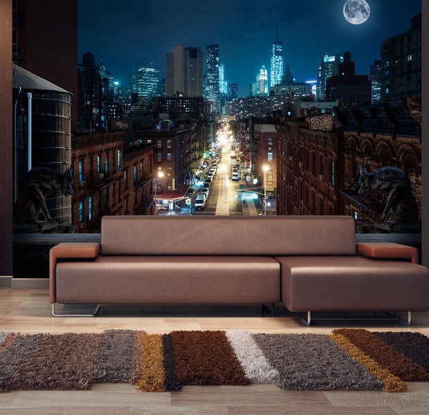 Wall mural - Sleepy New York-TipTopHomeDecor