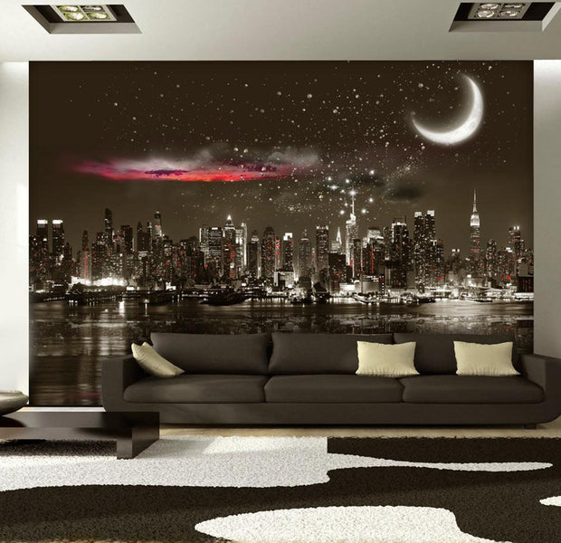 Wall mural - Starry Night Over NY-TipTopHomeDecor