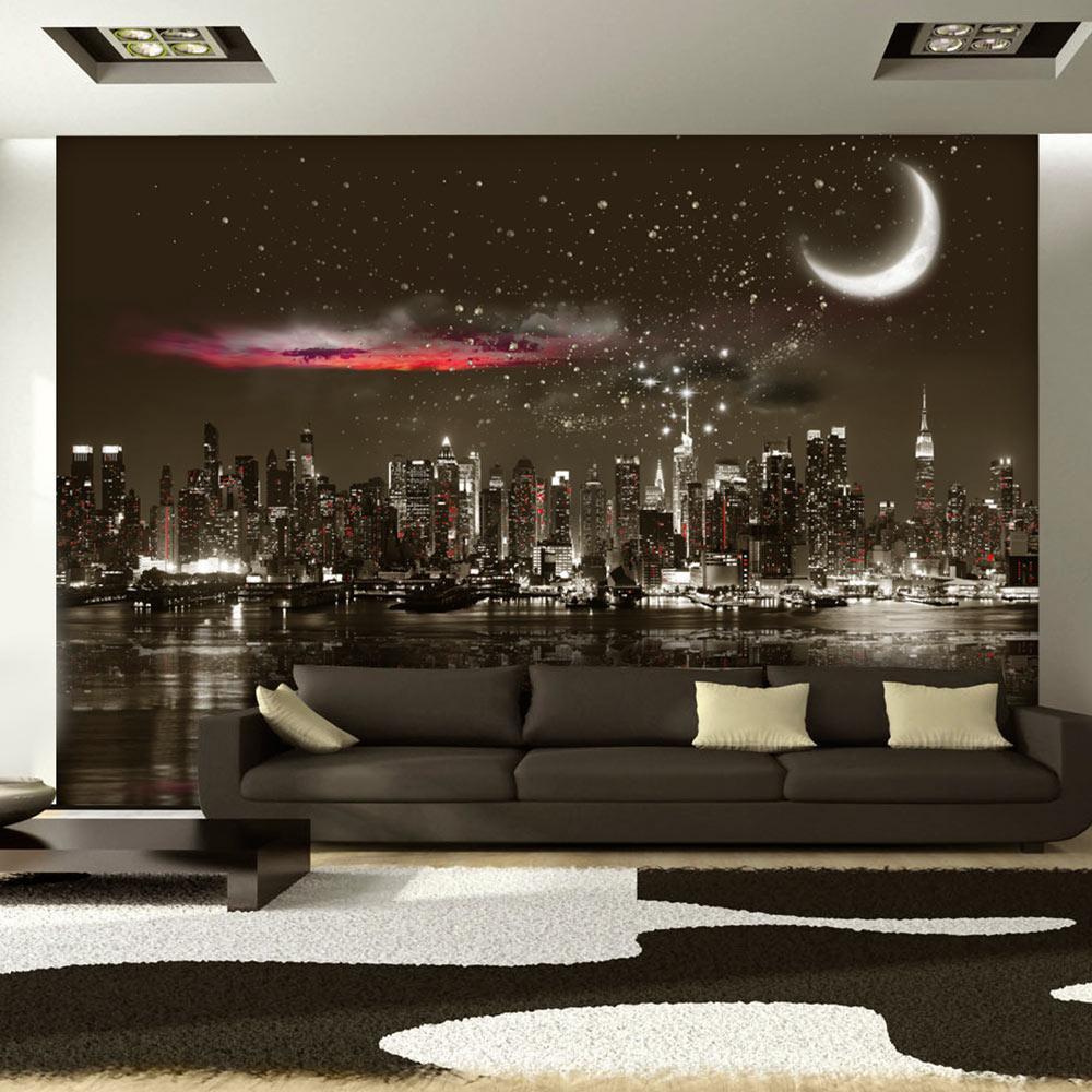 Wall mural - Starry Night Over NY-TipTopHomeDecor