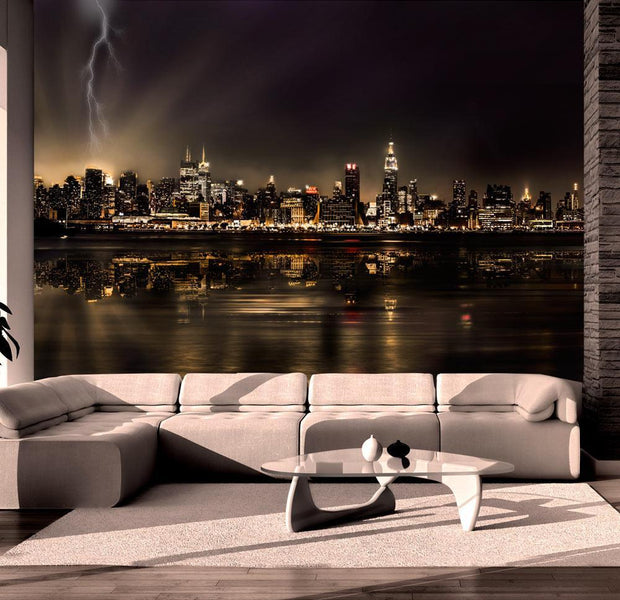 Wall mural - Storm in New York City-TipTopHomeDecor
