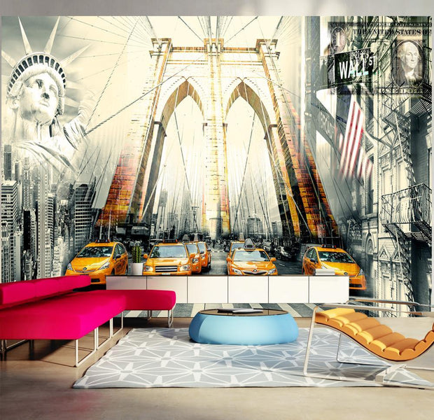 Wall mural - Urban living-TipTopHomeDecor