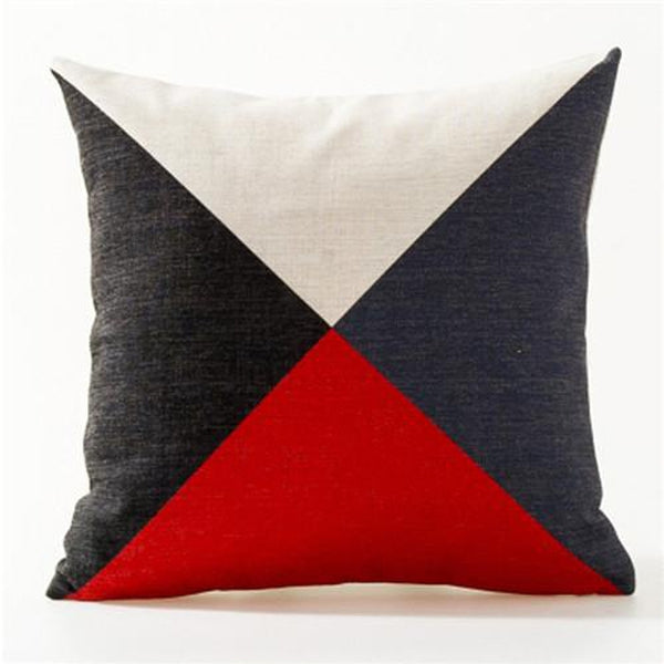 Nordic Abstract Triangle Stripes Throw Pillow Cases-Tiptophomedecor