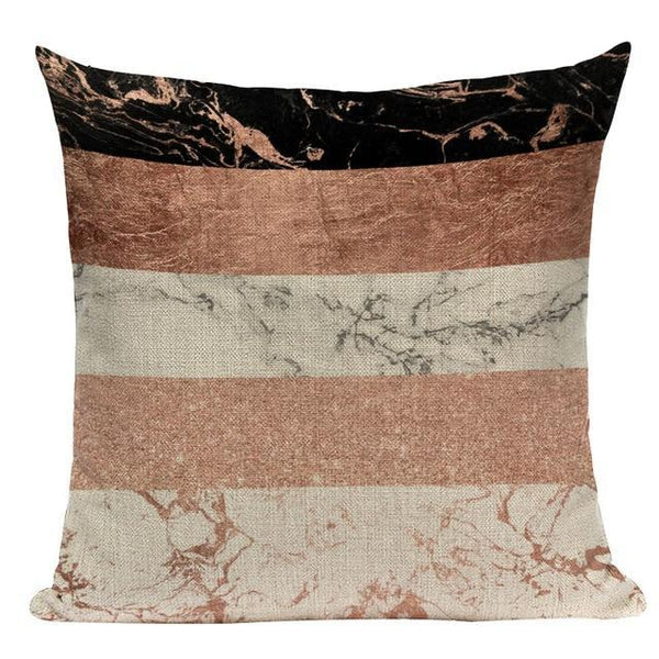 Nordic Soft Pink Blush Marble Cushion Covers-TipTopHomeDecor