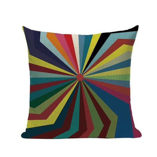 Nordic Vintage Colorful Abstract Modern Art Cushion Covers-Tiptophomedecor-Interior-Design-Home-Decor