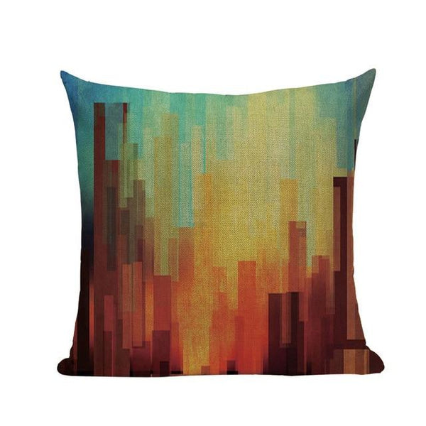 Nordic Vintage Colorful Abstract Modern Art Cushion Covers-Tiptophomedecor-Interior-Design-Home-Decor