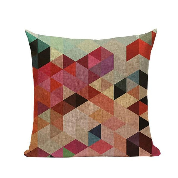 Nordic Vintage Colorful Abstract Modern Art Cushion Covers-Tiptophomedecor-Interior-Design-Home-Decor