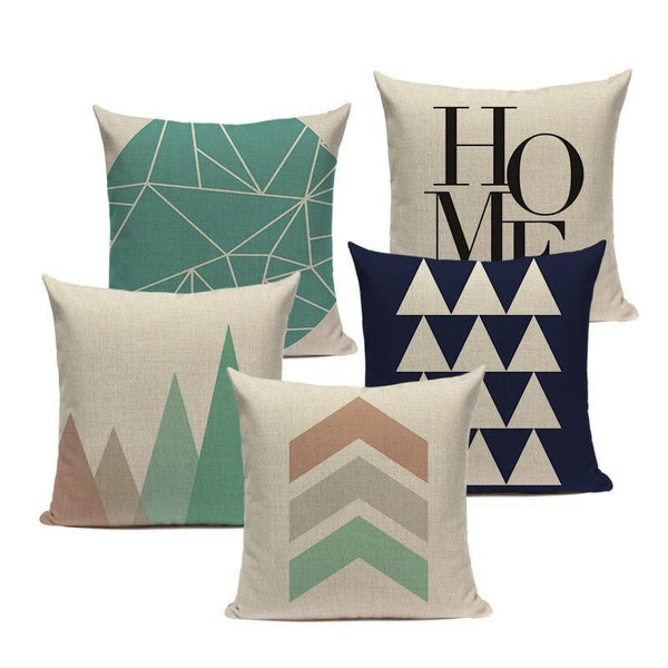 Nordic Vintage Home Love Cushion Covers-Tiptophomedecor