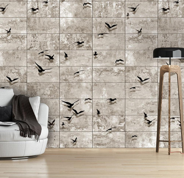Wall mural - Bird Migrations-TipTopHomeDecor