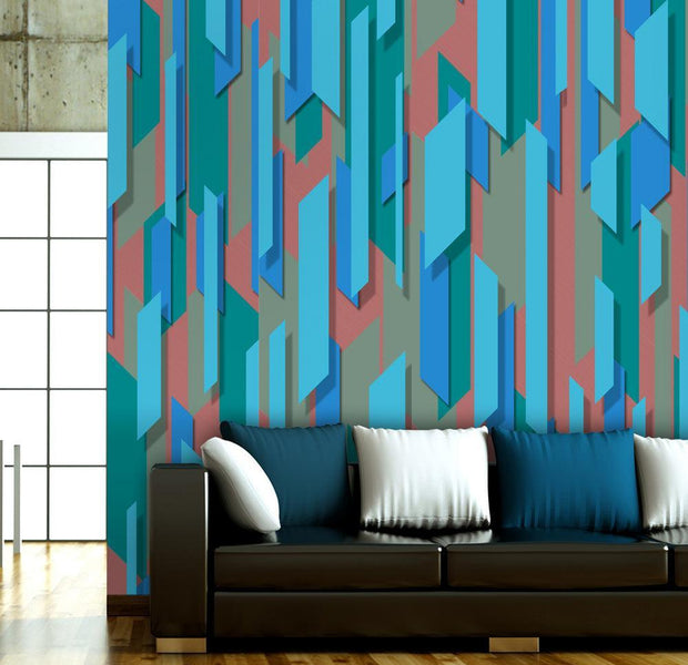 Wall mural - Blue lagoon-TipTopHomeDecor