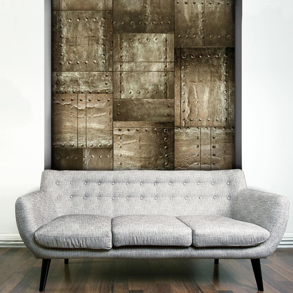 Wall mural - Brass mosaic-TipTopHomeDecor