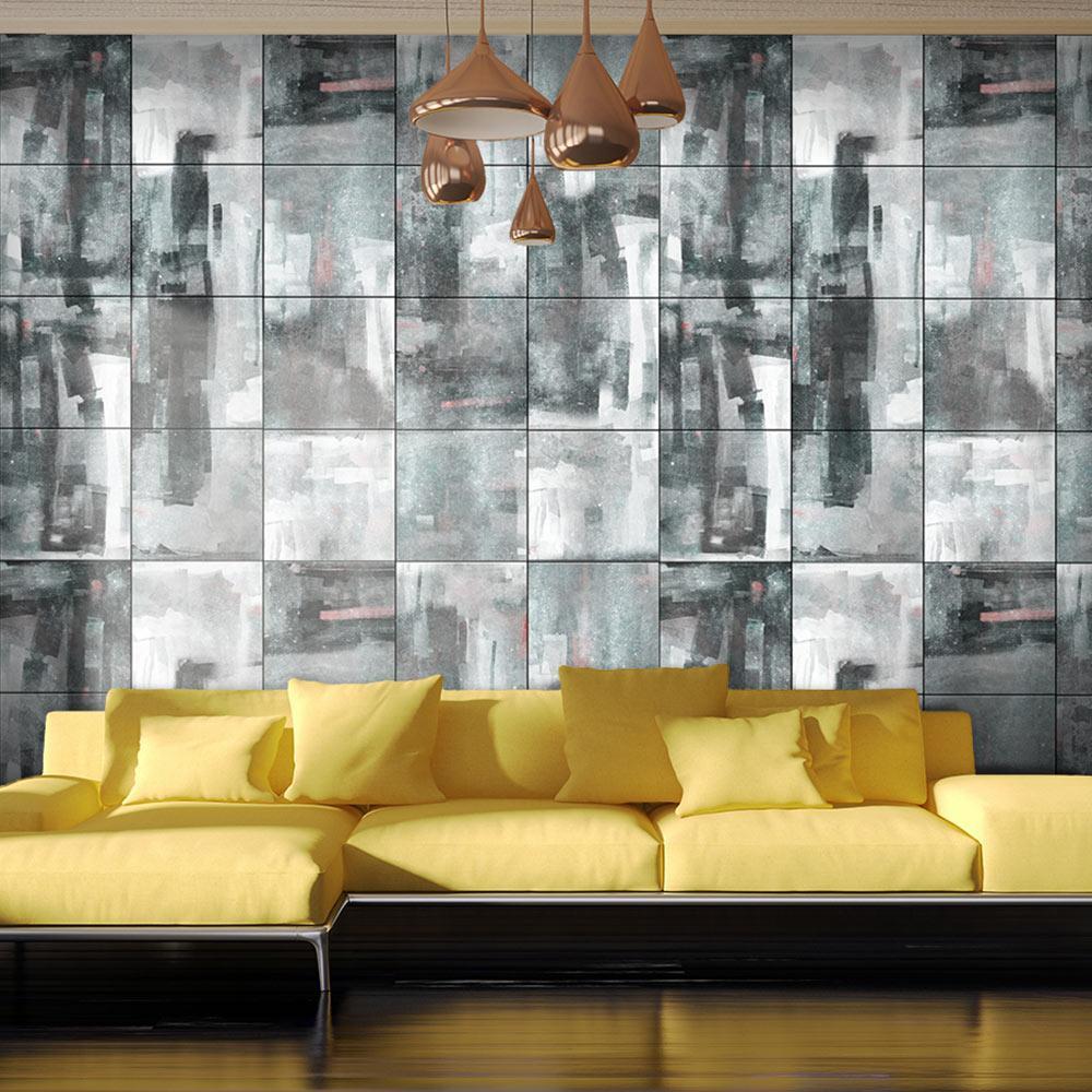Wall mural - City shrouded in rain-TipTopHomeDecor