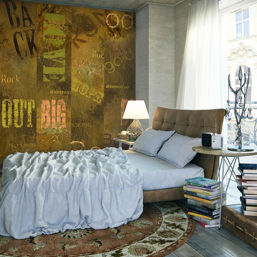 Wall mural - Concrete Epigraph-TipTopHomeDecor