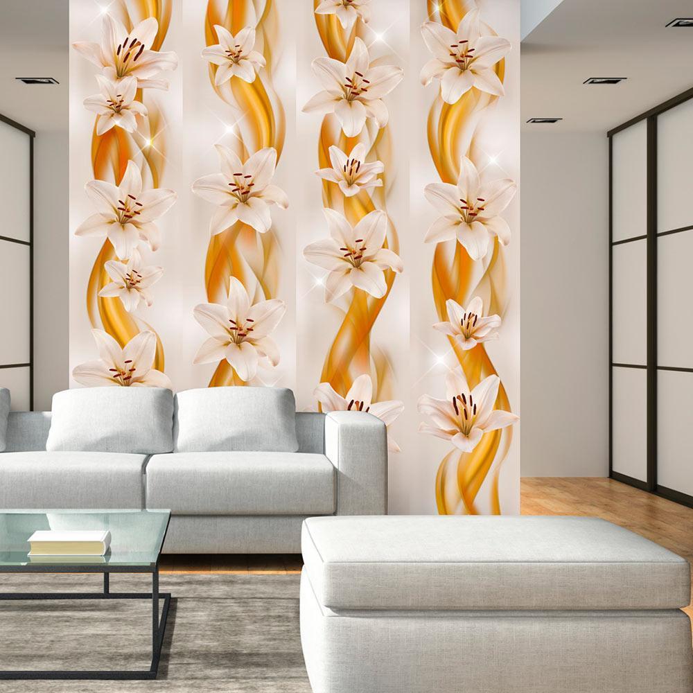 Wall mural - Flower Plaits-TipTopHomeDecor