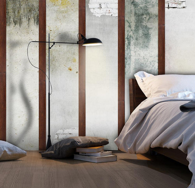 Repeating Wallpaper Roll - Frosted Wall - 32.8'L x 19.7"W-Tiptophomedecor