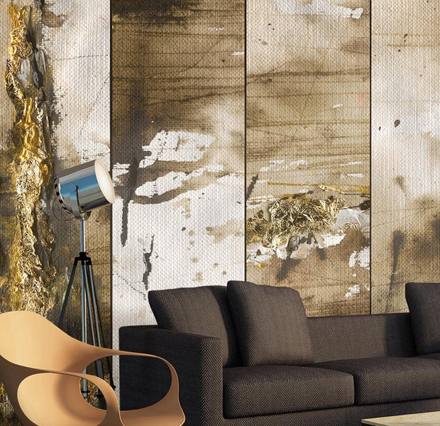 Wall mural - Gold nuggets-TipTopHomeDecor