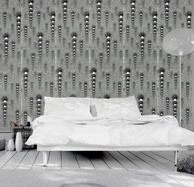 Wall mural - Graphite icicles-TipTopHomeDecor