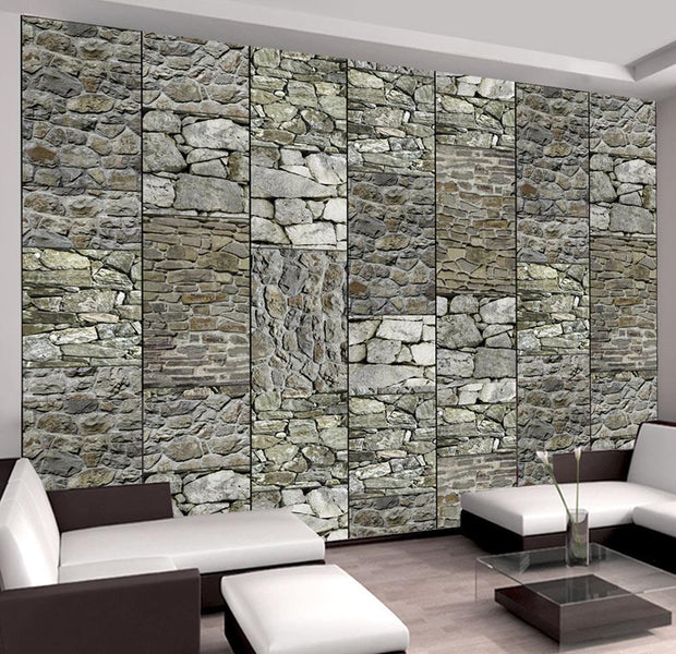 Wall mural - Gray stones-TipTopHomeDecor