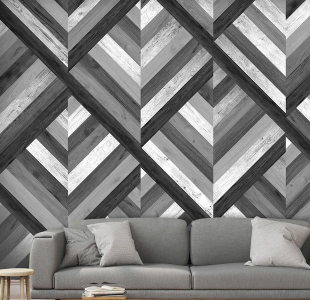 Wall mural - Grey Maze-TipTopHomeDecor