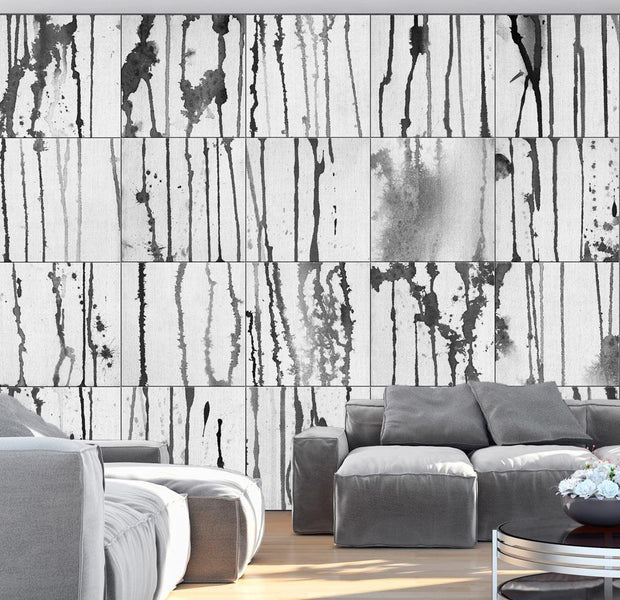 Wall mural - Grey Torrents-TipTopHomeDecor