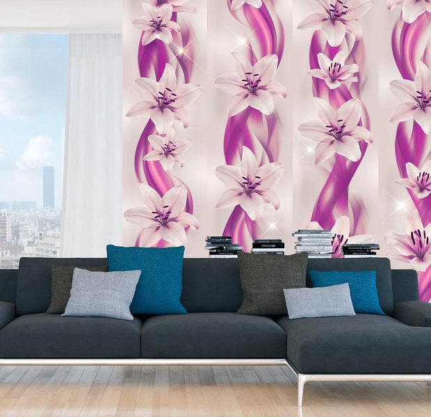 Wall mural - Lilac Stream-TipTopHomeDecor