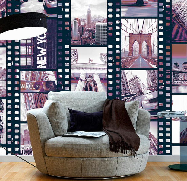 Wall mural - NY - Urban Collage-TipTopHomeDecor