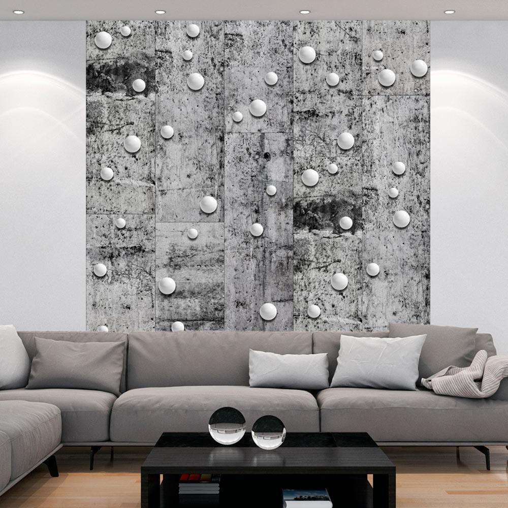 Wall mural - Pearls on Concrete-TipTopHomeDecor