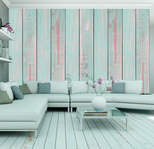 Wall mural - Peppermint clouds-TipTopHomeDecor