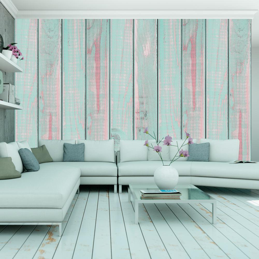 Wall mural - Peppermint clouds-TipTopHomeDecor