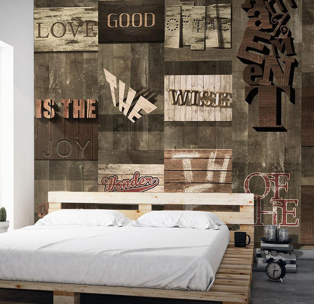 Wall mural - Plato - The Pleasures of Life-TipTopHomeDecor