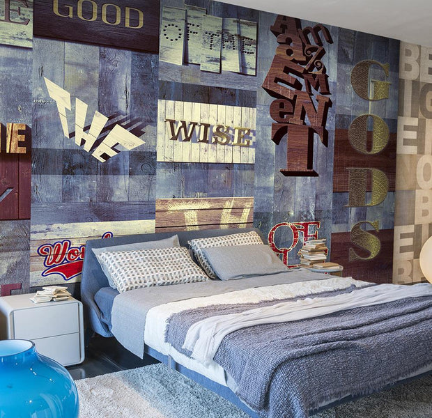 Wall mural - Plato - Universal Message-TipTopHomeDecor