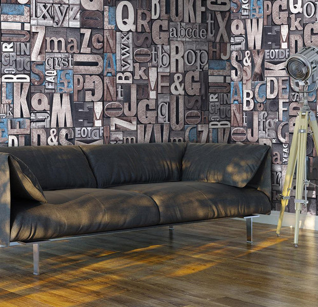 Wall mural - Scrabble-TipTopHomeDecor