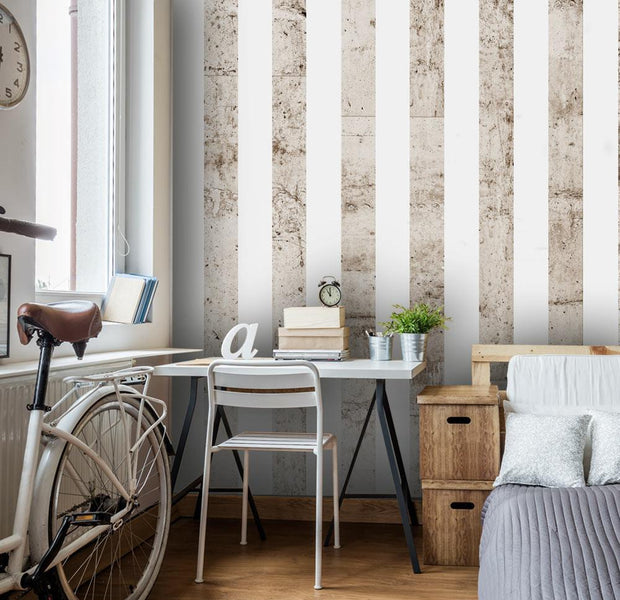 Wall mural - Stylish Face of Concrete-TipTopHomeDecor