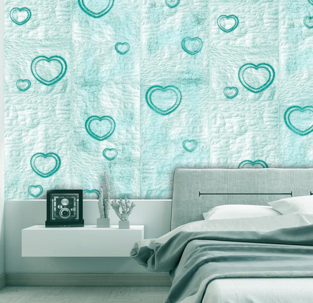 Wall mural - Sweet Hearts-TipTopHomeDecor