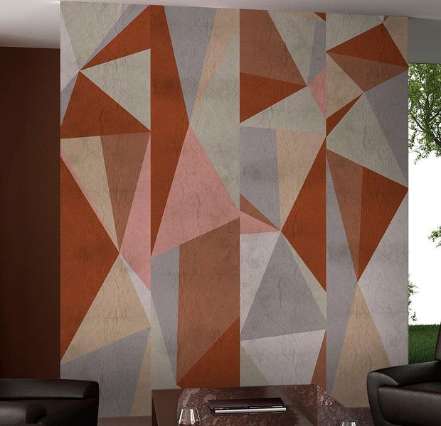 Wall mural - Triangles - composition-TipTopHomeDecor