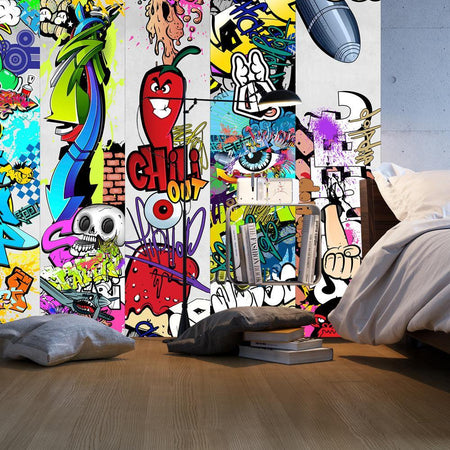 Wall mural - Watchful eyes-TipTopHomeDecor