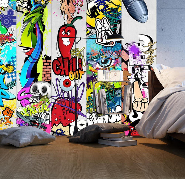 Wall mural - Watchful eyes-TipTopHomeDecor