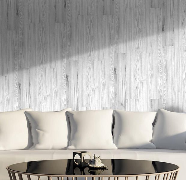 Repeating Wallpaper Roll - White Tree - 32.8'L x 19.7"W-Tiptophomedecor