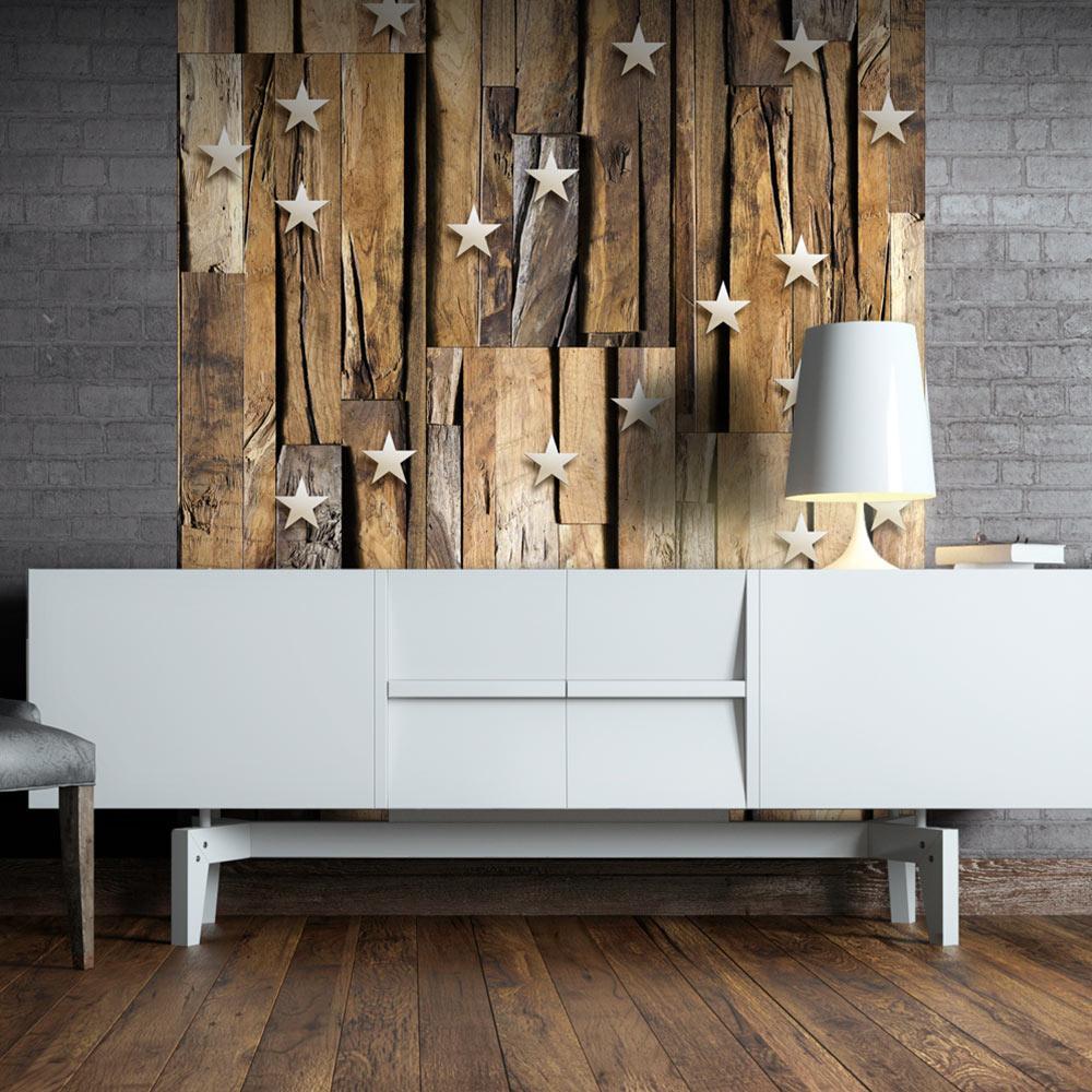 Wall mural - Wooden Constellation-TipTopHomeDecor