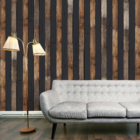 Wall mural - Wooden duo-TipTopHomeDecor