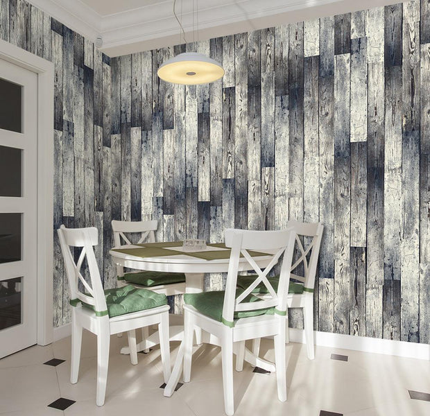 Wall mural - Wooden floor: gradient-TipTopHomeDecor