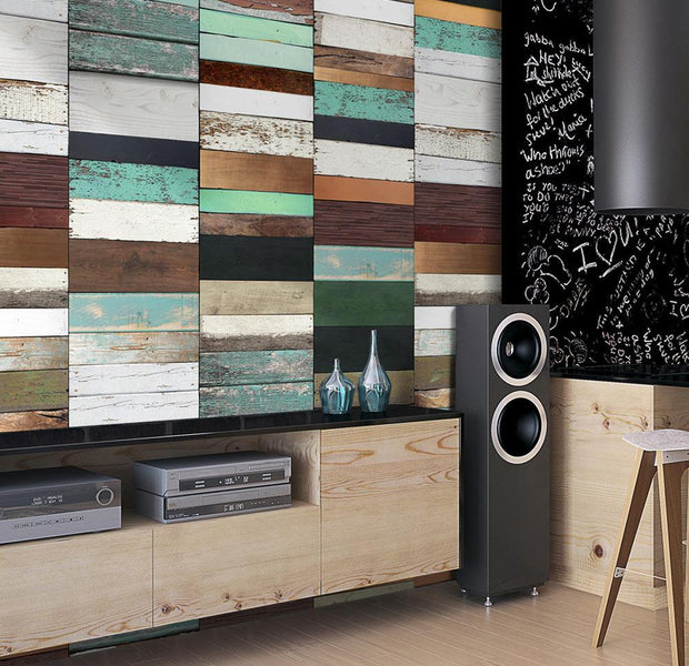 Wall mural - Wooden structure-TipTopHomeDecor