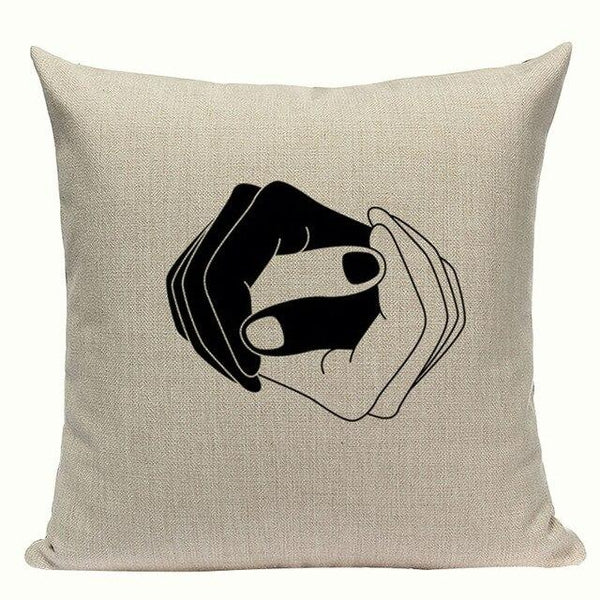 Simple Abstract Line Art Cushion Covers-TipTopHomeDecor