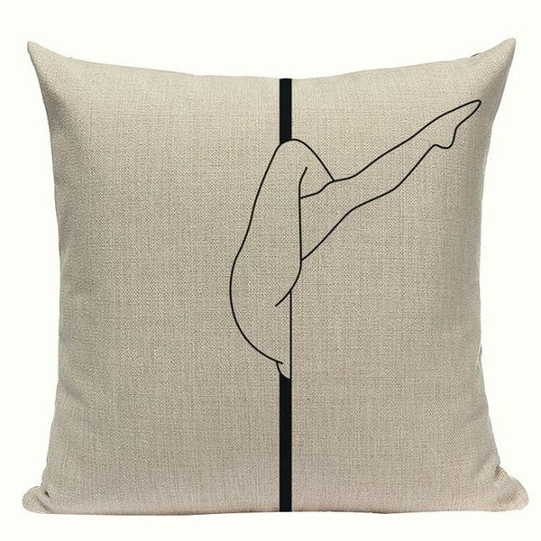 Simple Abstract Line Art Cushion Covers-TipTopHomeDecor