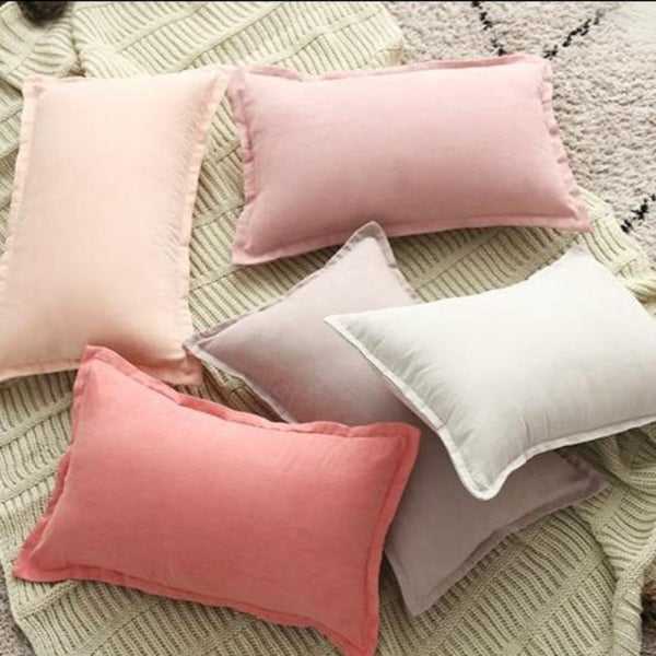 Soft Pink Blush Pastel Colors Cushion Covers-TipTopHomeDecor