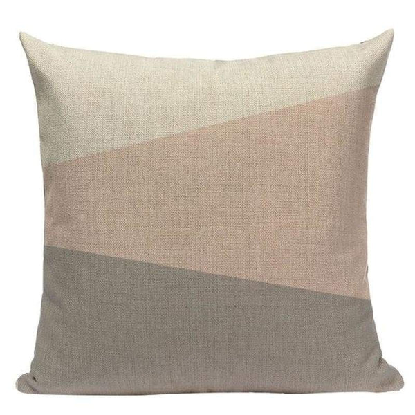 Soft Pink Grey Leaves Cushion Covers-TipTopHomeDecor