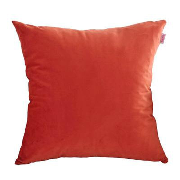 Solid Bright Colors Soft Velvet Square Cushion Covers-Tiptophomedecor