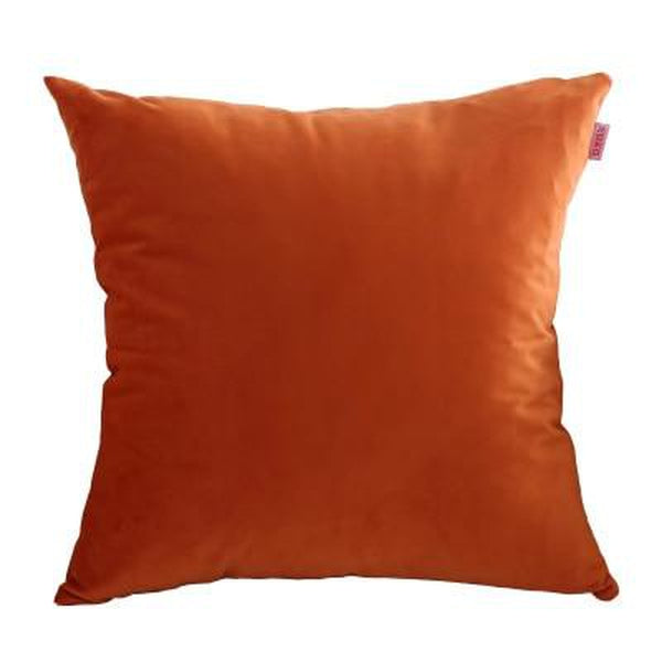 Solid Bright Colors Soft Velvet Square Cushion Covers-Tiptophomedecor