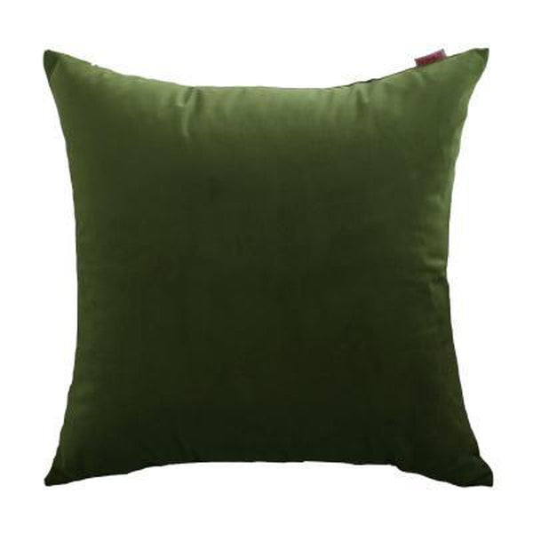 Solid Bright Colors Soft Velvet Square Cushion Covers-Tiptophomedecor