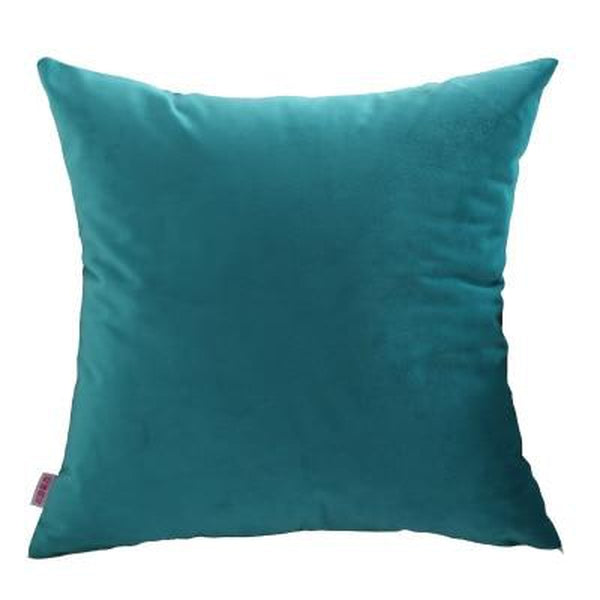 Solid Bright Colors Soft Velvet Square Cushion Covers-Tiptophomedecor