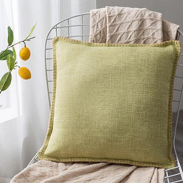 Solid Linen Earth Tones Organic Cushion Covers-TipTopHomeDecor